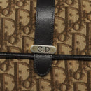 Christian Dior Trotter Canvas Shoulder Bag Brown Auth 114870-9