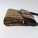 Christian Dior Trotter Canvas Shoulder Bag Brown Auth 114870-3