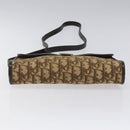 Christian Dior Trotter Canvas Shoulder Bag Brown Auth 114870-5