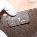 GUCCI GG Supreme Web Sherry Line Bag PVC Beige Gold Red 904 02 047 Auth 114872-16