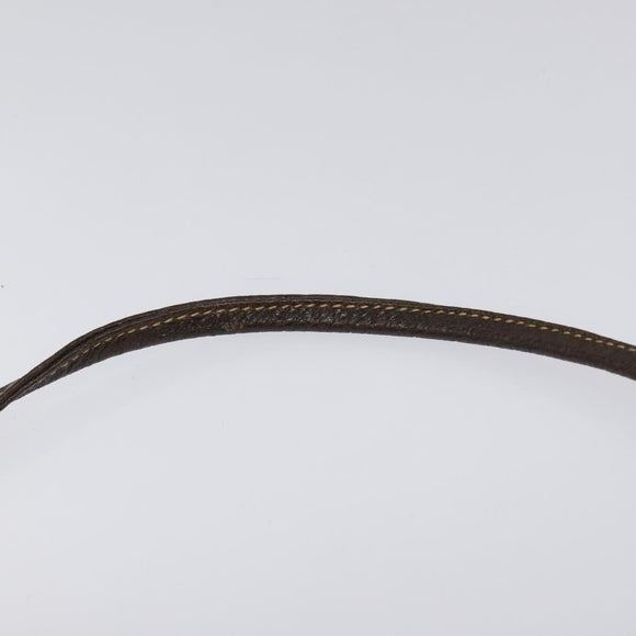 GUCCI GG Supreme Web Sherry Line Bag PVC Beige Gold Red 904 02 047 Auth 114872