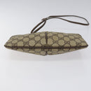 GUCCI GG Supreme Web Sherry Line Bag PVC Beige Gold Red 904 02 047 Auth 114872-5