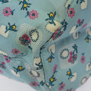 Miu Miu Pouch Nylon Light Blue Silver Auth 114880-16