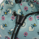 Miu Miu Pouch Nylon Light Blue Silver Auth 114880-9