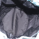 Miu Miu Pouch Nylon Light Blue Silver Auth 114880-12