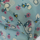 Miu Miu Pouch Nylon Light Blue Silver Auth 114880-7