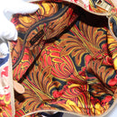 PRADA Shoulder Bag Silk Beige Gold Auth 114898V-11