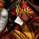 PRADA Shoulder Bag Silk Beige Gold Auth 114898V-12