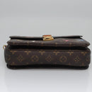 LOUIS VUITTON Monogram Lovelock Pochette Metis Hand Bag 2way M44366 Auth 114916-6