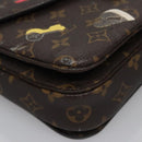 LOUIS VUITTON Monogram Lovelock Pochette Metis Hand Bag 2way M44366 Auth 114916-15