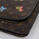 LOUIS VUITTON Monogram Lovelock Pochette Metis Hand Bag 2way M44366 Auth 114916-9