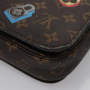 LOUIS VUITTON Monogram Lovelock Pochette Metis Hand Bag 2way M44366 Auth 114916-17
