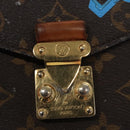 LOUIS VUITTON Monogram Lovelock Pochette Metis Hand Bag 2way M44366 Auth 114916-18