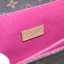 LOUIS VUITTON Monogram Lovelock Pochette Metis Hand Bag 2way M44366 Auth 114916-23