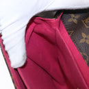 LOUIS VUITTON Monogram Lovelock Pochette Metis Hand Bag 2way M44366 Auth 114916-25