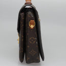 LOUIS VUITTON Monogram Lovelock Pochette Metis Hand Bag 2way M44366 Auth 114916-3
