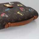 LOUIS VUITTON Monogram Lovelock Pochette Metis Hand Bag 2way M44366 Auth 114916-7