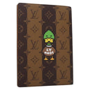 LOUIS VUITTON Monogram Stripe NIGO Quverture Carnet Cover GI0720 Auth 114929SA-1