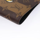 LOUIS VUITTON Monogram Stripe NIGO Quverture Carnet Cover GI0720 Auth 114929SA-15