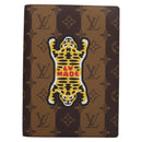 LOUIS VUITTON Monogram Stripe NIGO Quverture Carnet Cover GI0720 Auth 114929SA-2