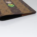 LOUIS VUITTON Monogram Stripe NIGO Quverture Carnet Cover GI0720 Auth 114929SA-5