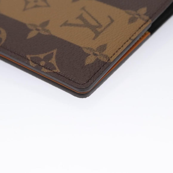 LOUIS VUITTON Monogram Stripe NIGO Quverture Carnet Cover GI0720 Auth 114929SA