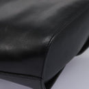 Salvatore Ferragamo Shoulder Bag Leather Black Gold Auth 114930-10