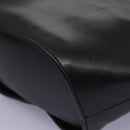 Salvatore Ferragamo Shoulder Bag Leather Black Gold Auth 114930-11