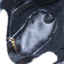 Salvatore Ferragamo Shoulder Bag Leather Black Gold Auth 114930-16