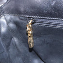 Salvatore Ferragamo Shoulder Bag Leather Black Gold Auth 114930-19