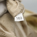 PRADA Tote Bag Nylon Ivory Silver Auth 114933-24