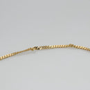 CELINE Shoulder Bag Leather Green Gold Auth 114967V-8