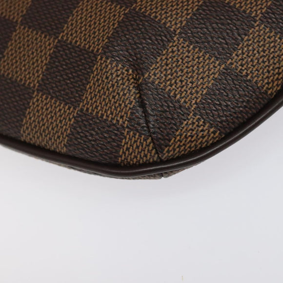 LOUIS VUITTON Damier Ebene Manosque GM Accessory Pouch N51120 LV Auth 114977