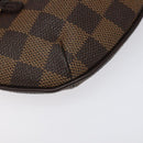 LOUIS VUITTON Damier Ebene Manosque GM Accessory Pouch N51120 LV Auth 114977-13