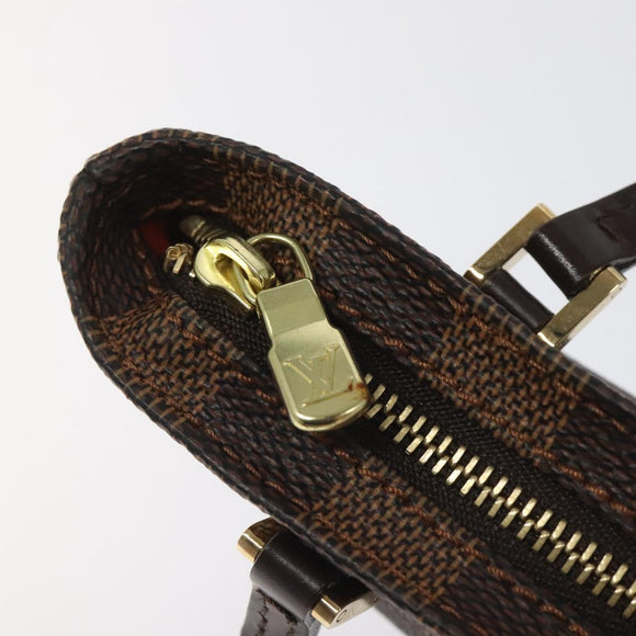 LOUIS VUITTON Damier Ebene Manosque GM Accessory Pouch N51120 LV Auth 114977