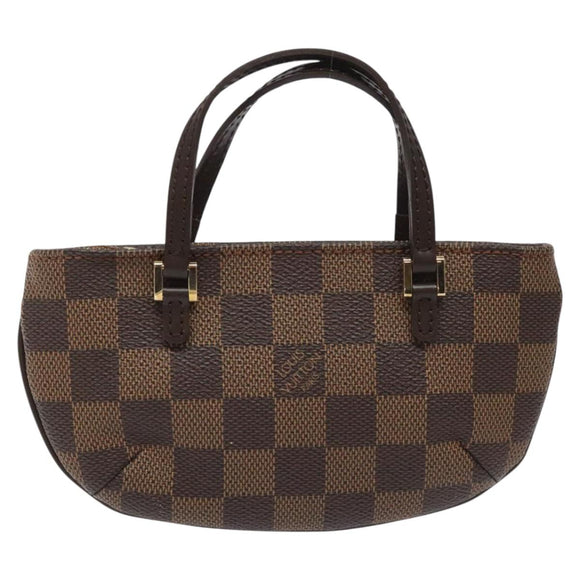 LOUIS VUITTON Damier Ebene Manosque GM Accessory Pouch N51120 LV Auth 114977