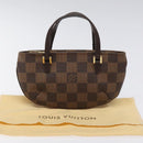 LOUIS VUITTON Damier Ebene Manosque GM Accessory Pouch N51120 LV Auth 114977-21