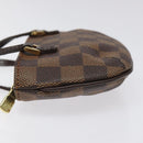 LOUIS VUITTON Damier Ebene Manosque GM Accessory Pouch N51120 LV Auth 114977-5