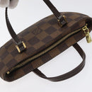 LOUIS VUITTON Damier Ebene Manosque GM Accessory Pouch N51120 LV Auth 114977-6