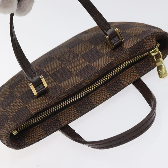 LOUIS VUITTON Damier Ebene Manosque GM Accessory Pouch N51120 LV Auth 114977