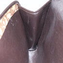 Christian Dior Trotter Canvas Shoulder Bag Brown Auth 114998-19