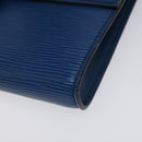 LOUIS VUITTON Epi Pochette Arche Shoulder Bag Blue M52575 LV Auth 115007-10
