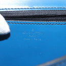 LOUIS VUITTON Epi Pochette Arche Shoulder Bag Blue M52575 LV Auth 115007-16