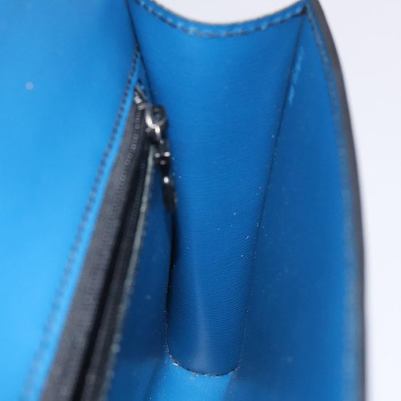 LOUIS VUITTON Epi Pochette Arche Shoulder Bag Blue M52575 LV Auth 115007