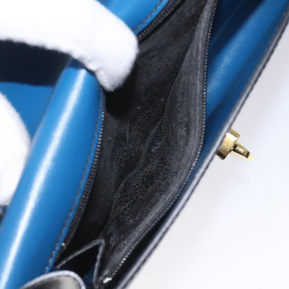 LOUIS VUITTON Epi Pochette Arche Shoulder Bag Blue M52575 LV Auth 115007