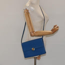 LOUIS VUITTON Epi Pochette Arche Shoulder Bag Blue M52575 LV Auth 115007-22