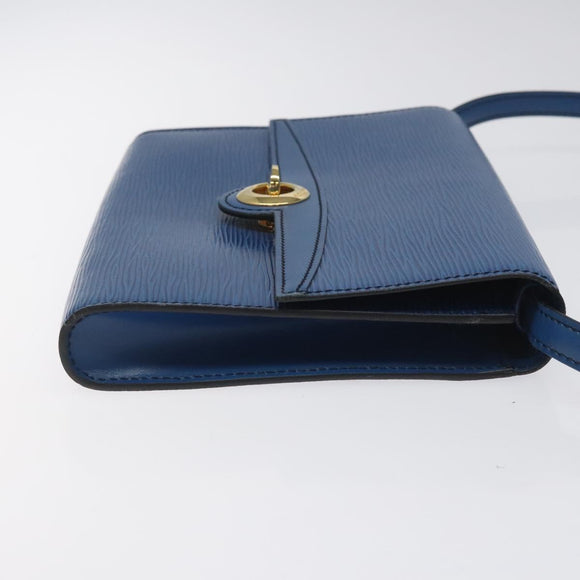 LOUIS VUITTON Epi Pochette Arche Shoulder Bag Blue M52575 LV Auth 115007