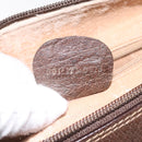 GUCCI GG Supreme Web Sherry Line Bag PVC Beige Gold 001 123 0918 Auth 115011-12