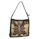 PRADA Hand Bag Nylon Black Silver Auth 115020-1