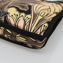 PRADA Hand Bag Nylon Black Silver Auth 115020-9